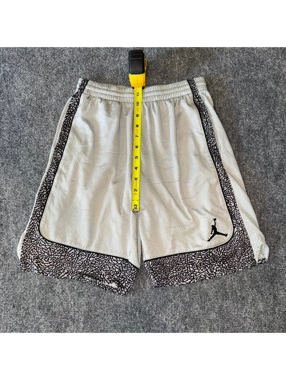 Nike Air Jordan Baggy Mesh Hoop Shorts Mens XS Vtg y2k 90s Rare
